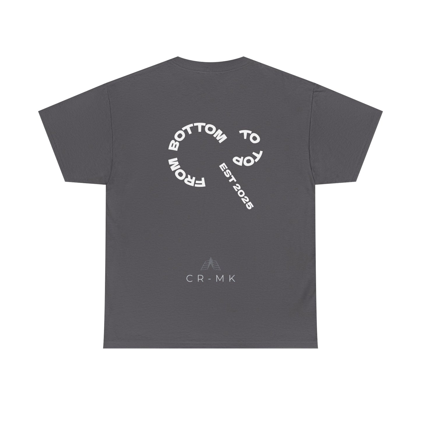 Unisex Heavy Cotton Tee - "From Bottom to Top" Casual Shirt
