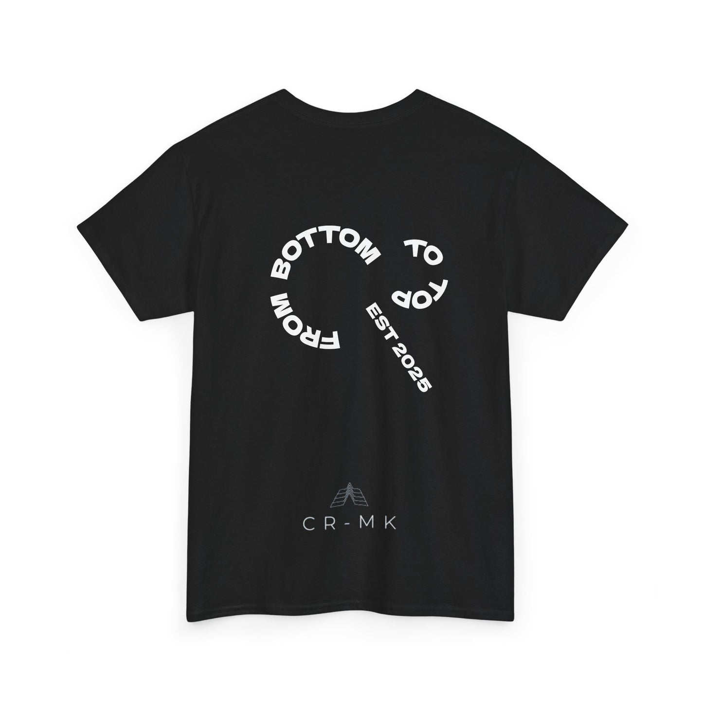 Unisex Heavy Cotton Tee - "From Bottom to Top" Casual Shirt