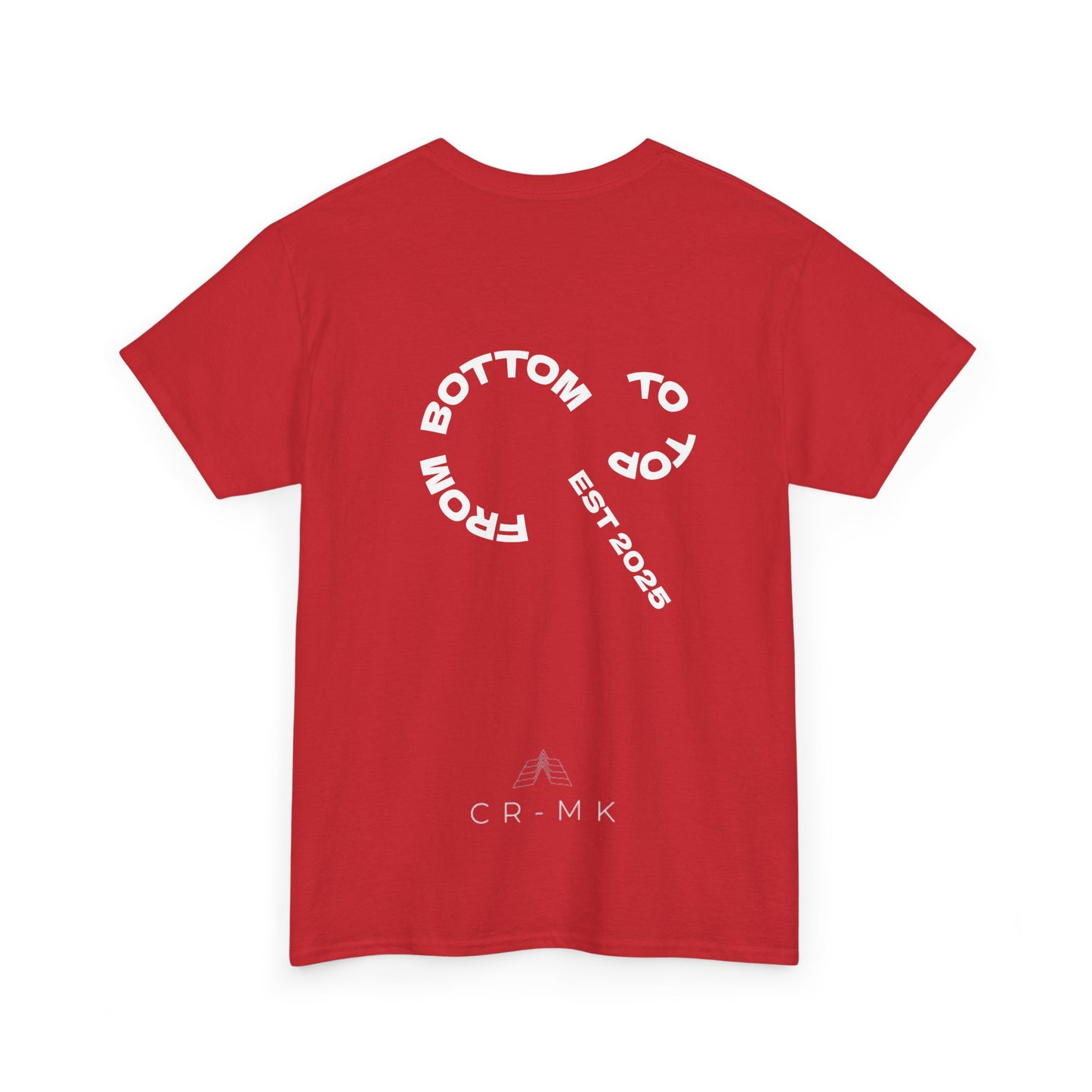 Unisex Heavy Cotton Tee - "From Bottom to Top" Casual Shirt