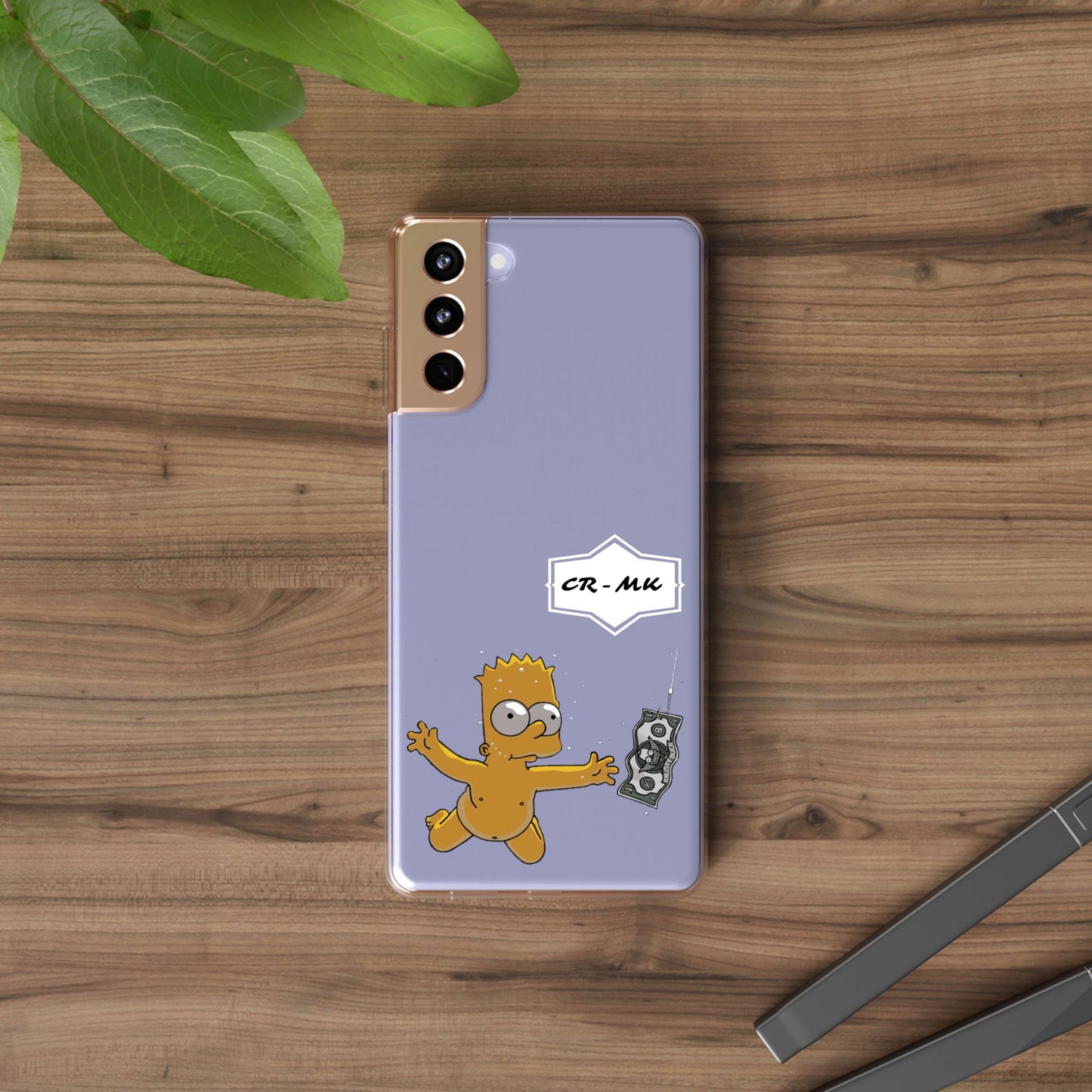 Funda CR-MK Bart Simpson ¨Clear Phone Case¨