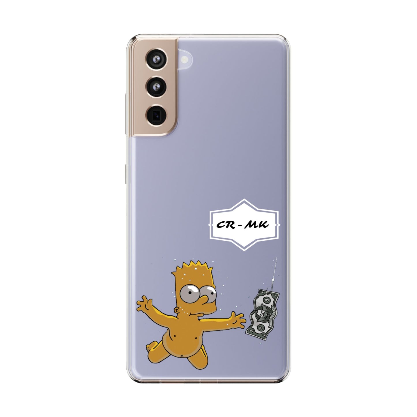 Funda CR-MK Bart Simpson ¨Clear Phone Case¨