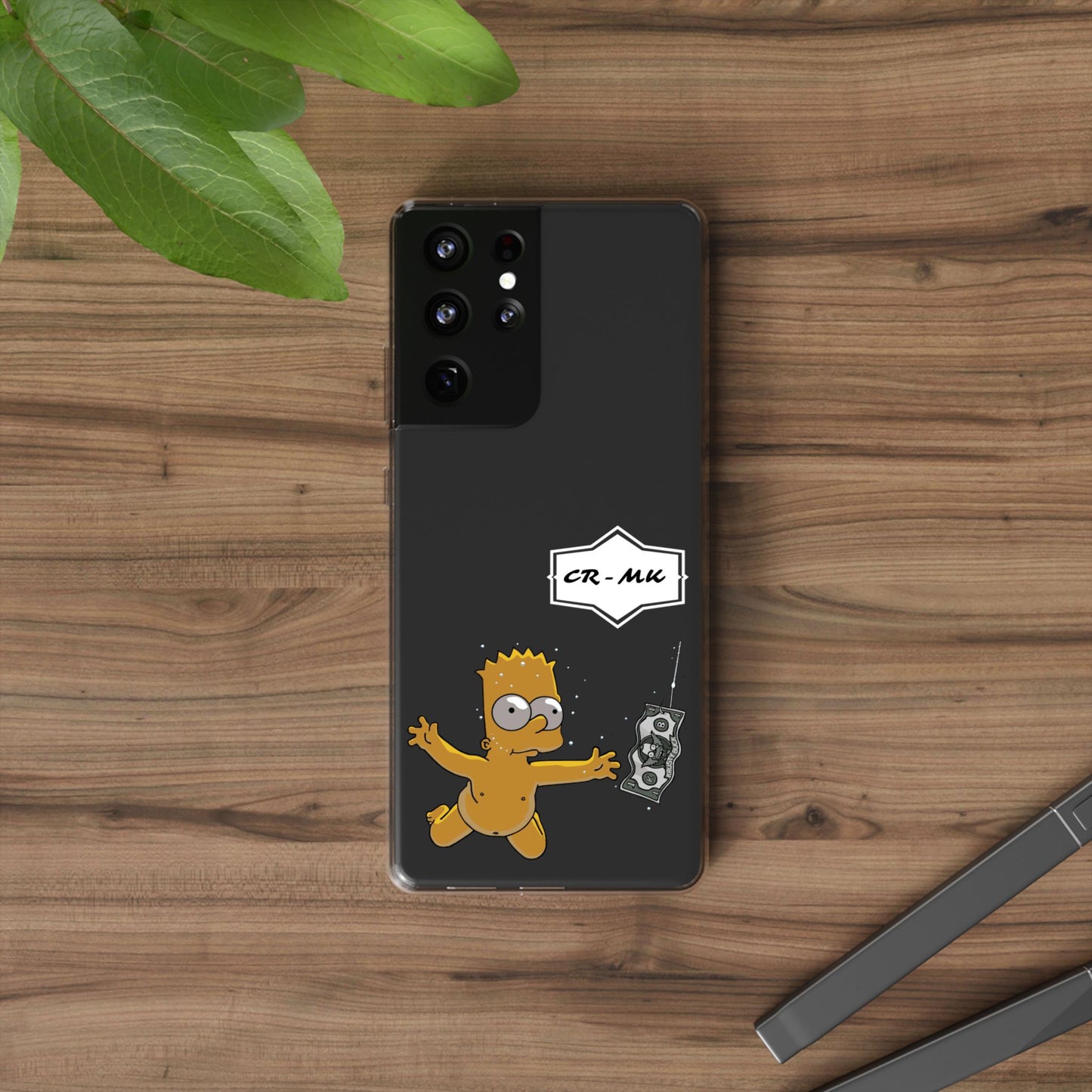 Funda CR-MK Bart Simpson ¨Clear Phone Case¨